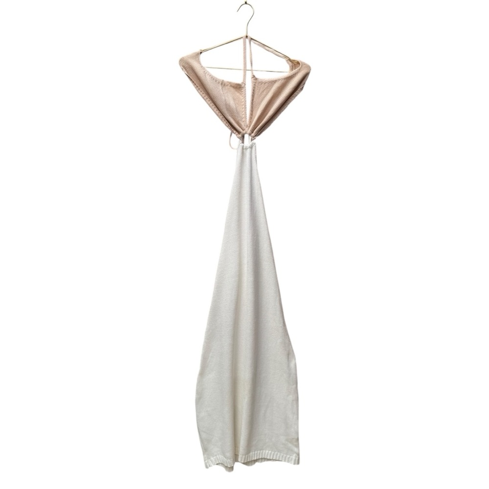 NWT PETAL & PUP Adele Midi Dress White Beige 6 - Picture 7 of 12